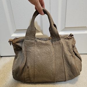 ALEXANDER WANG Rocco Taupe Rose Gold Bag